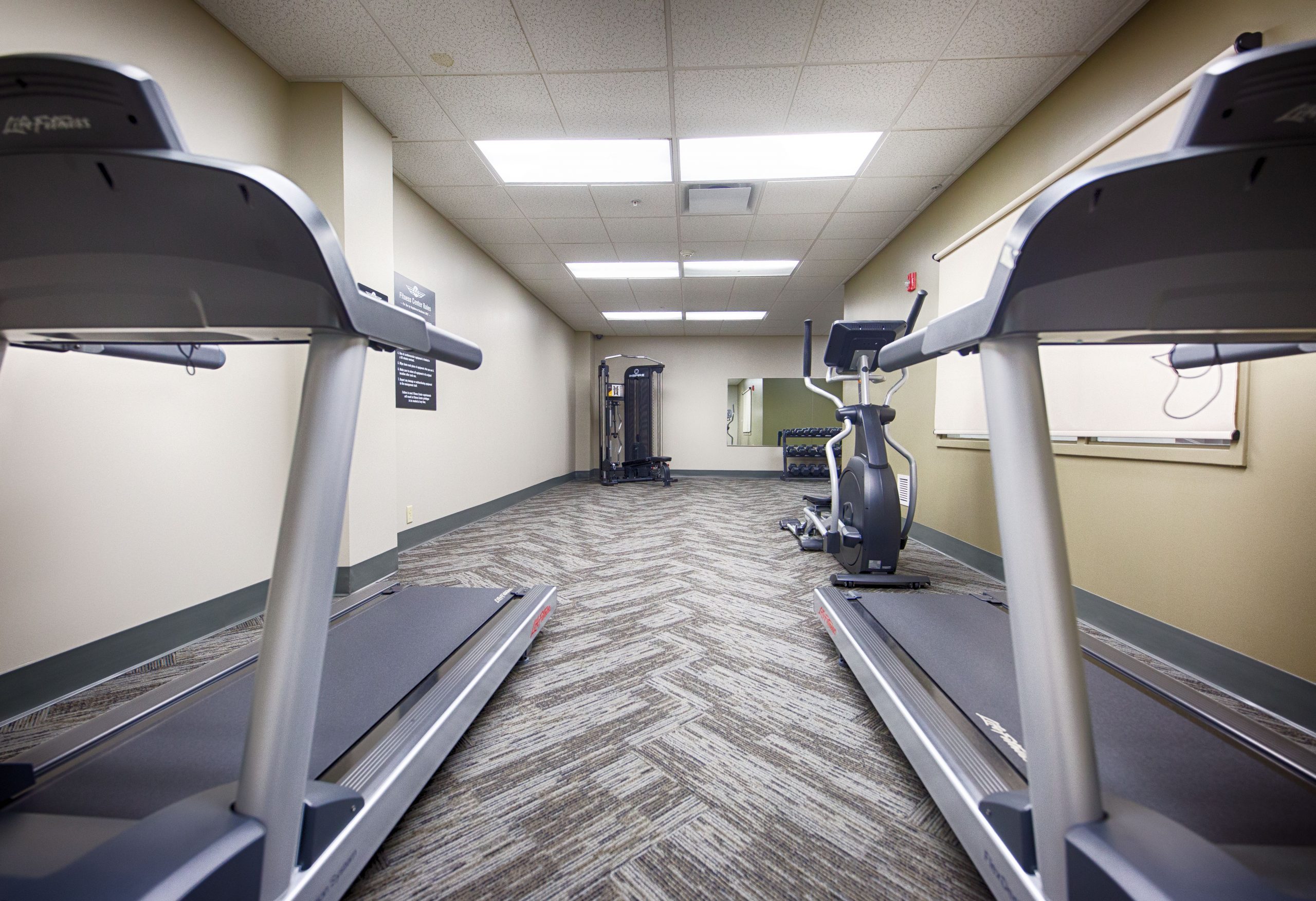 image of treadmills